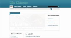 Desktop Screenshot of die-cleaner.com